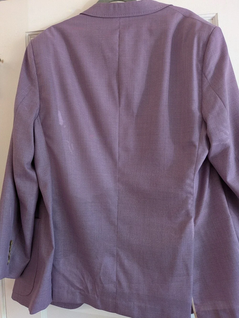 Peter Millar 100% Wool Lavender Two-Button Men's Blazer